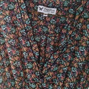 Lovely semi-sheer papillon dress